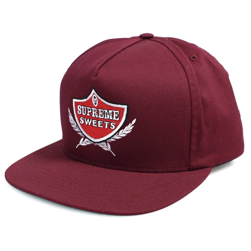 Supreme Twist Up 5 Panel Burgundy - FW15 - US