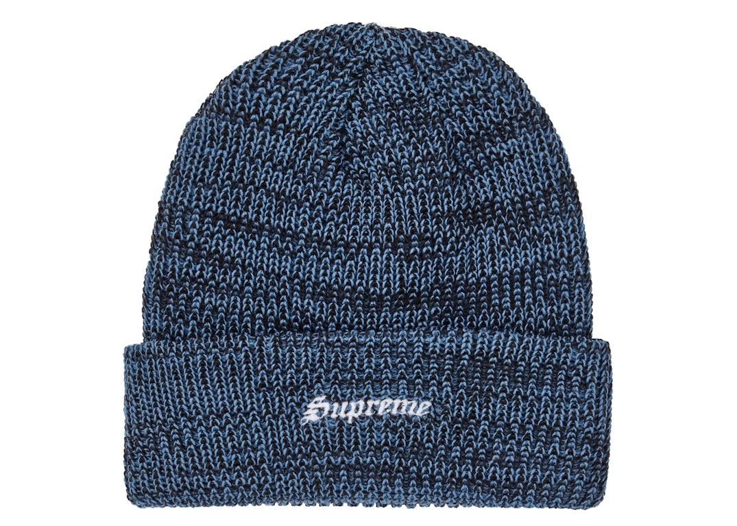 Pre-owned Supreme Twisted Loose Gauge Beanie Blue