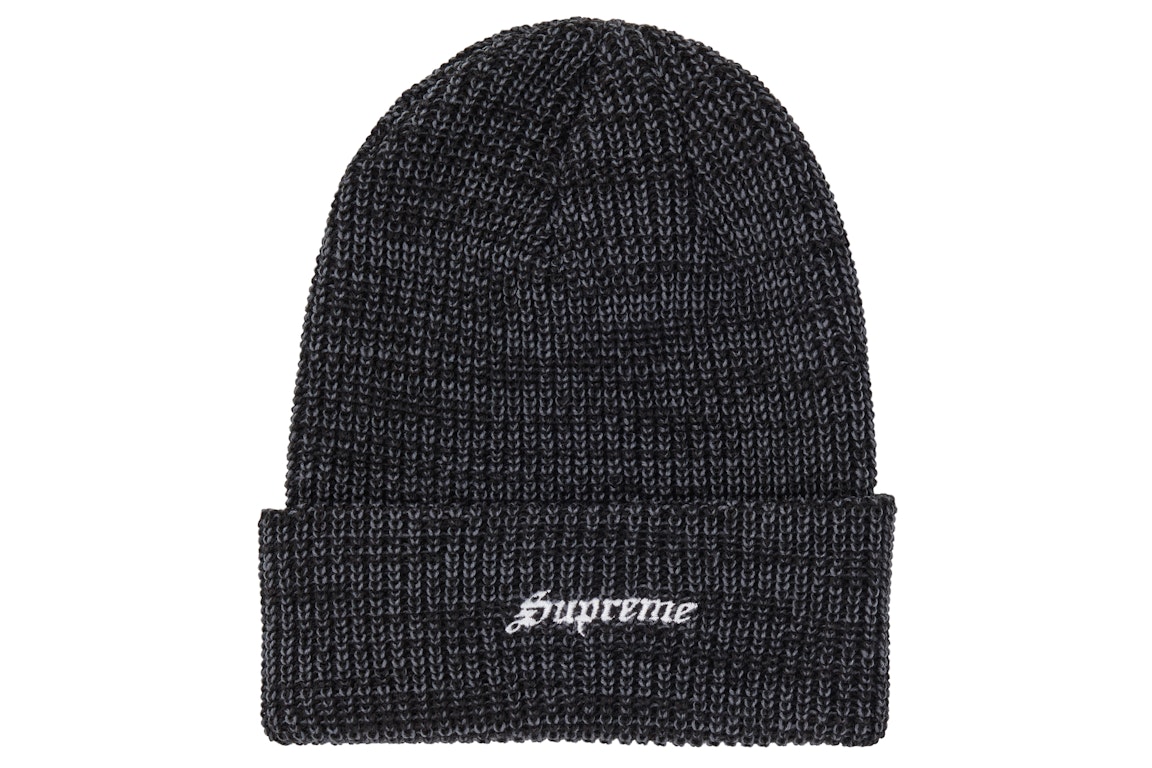 Pre-owned Supreme Twisted Loose Gauge Beanie Charcoal