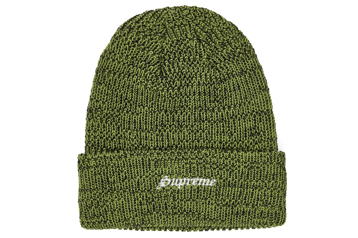 Pre-owned Supreme Twisted Loose Gauge Beanie Green