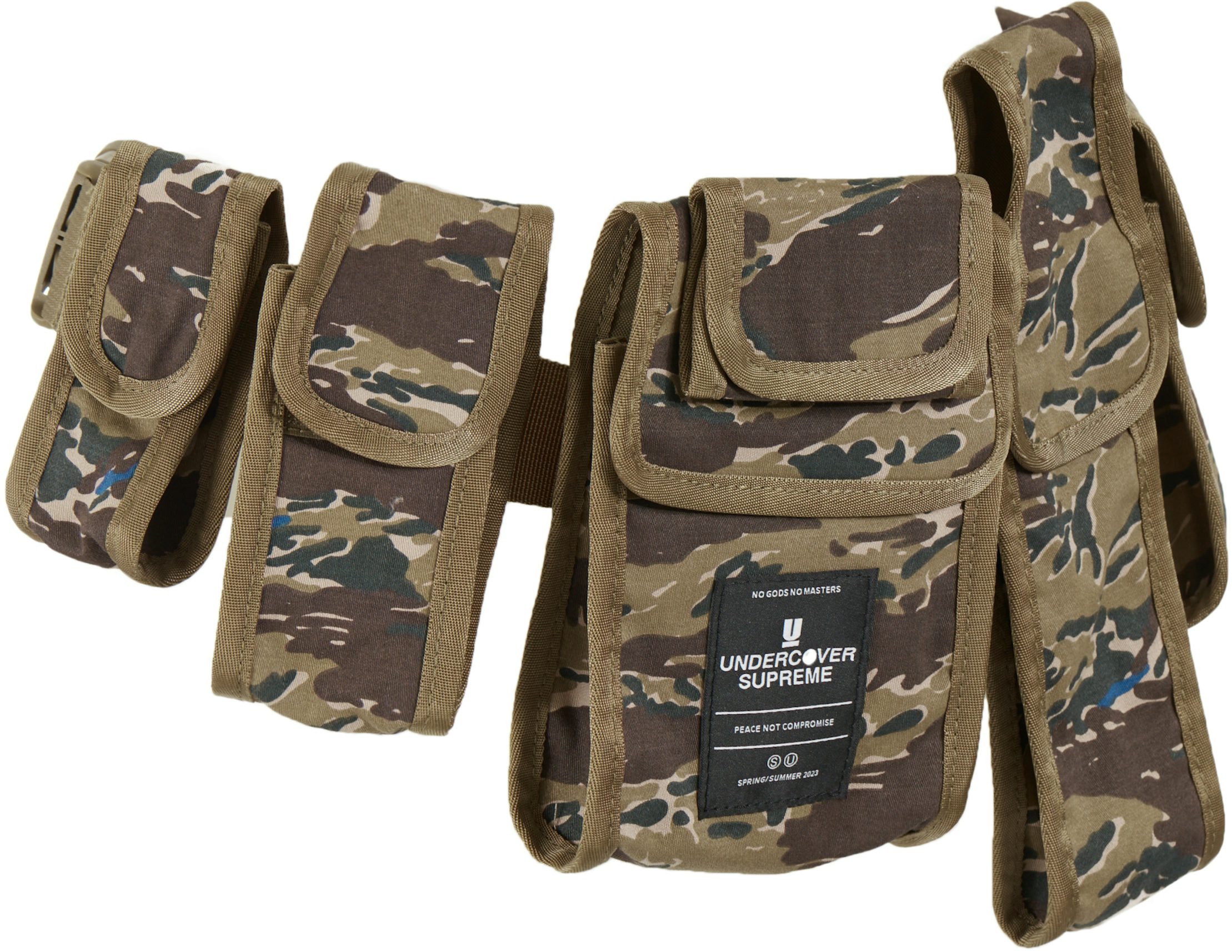 Supreme Camouflage Belt Bag - Black