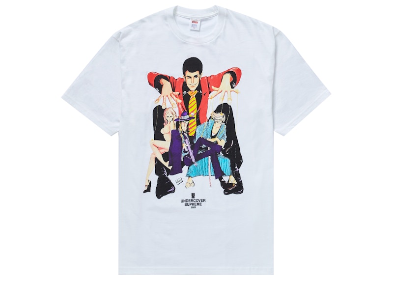 Supreme UNDERCOVER Lupin Tee White Men's - SS23 - GB