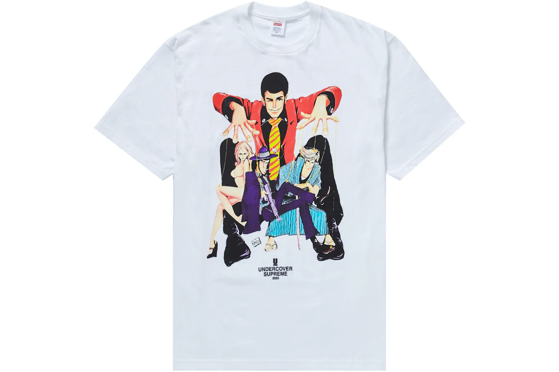 Supreme UNDERCOVER Lupin Tee White - SS23 - CN
