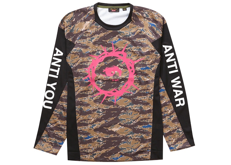 Supreme Bounty Hunter Mesh Moto Jersey Black Men's - FW23 - US