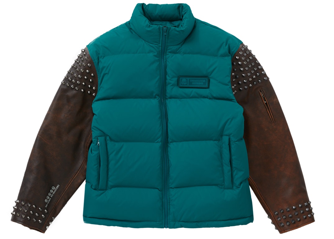 Pre-owned Supreme Undercover Puffer Jacket Green