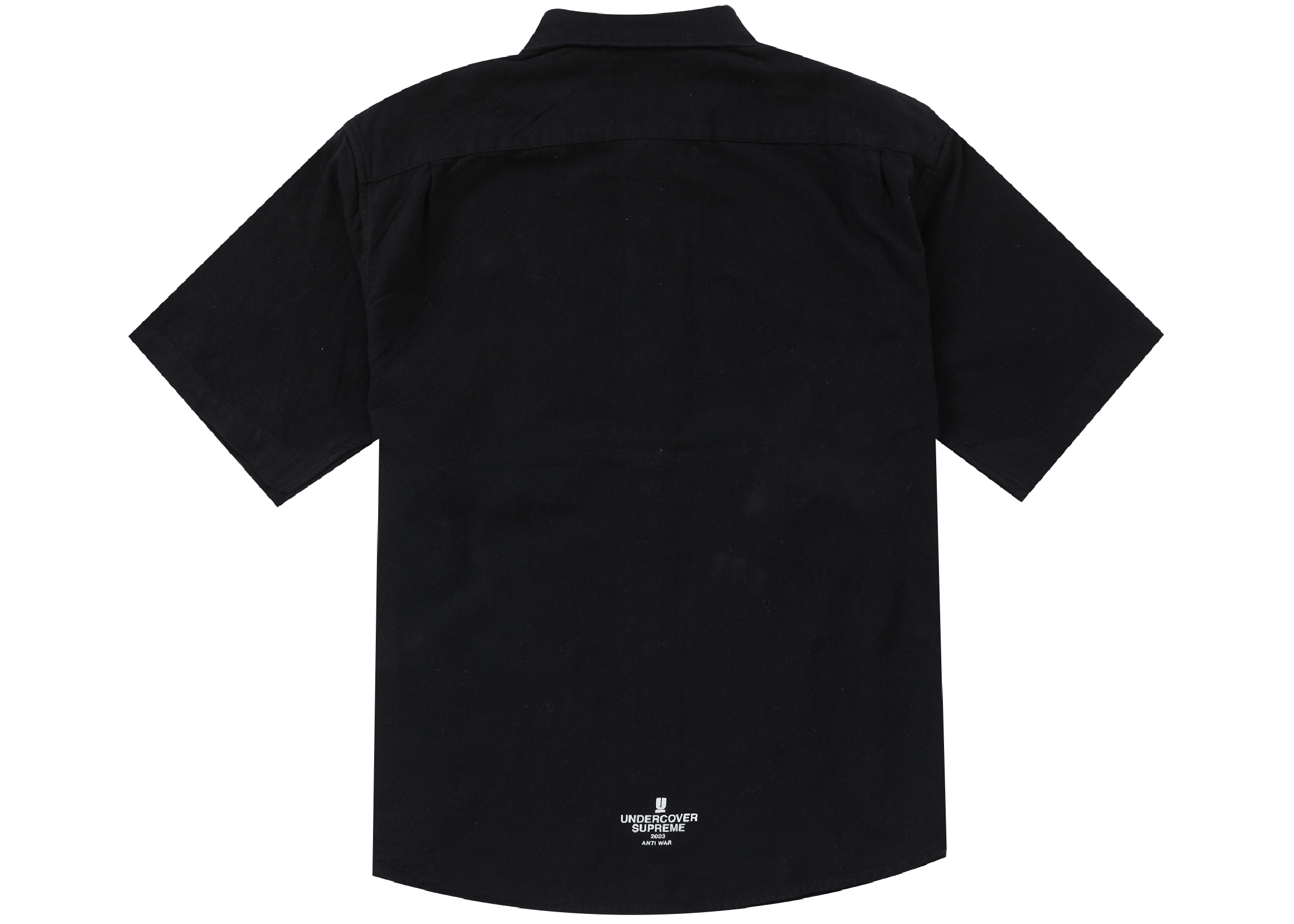 Supreme UNDERCOVER S/S Flannel Shirt Black Men's - SS23 - US