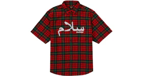 Supreme UNDERCOVER S/S Flannel Shirt Red Plaid