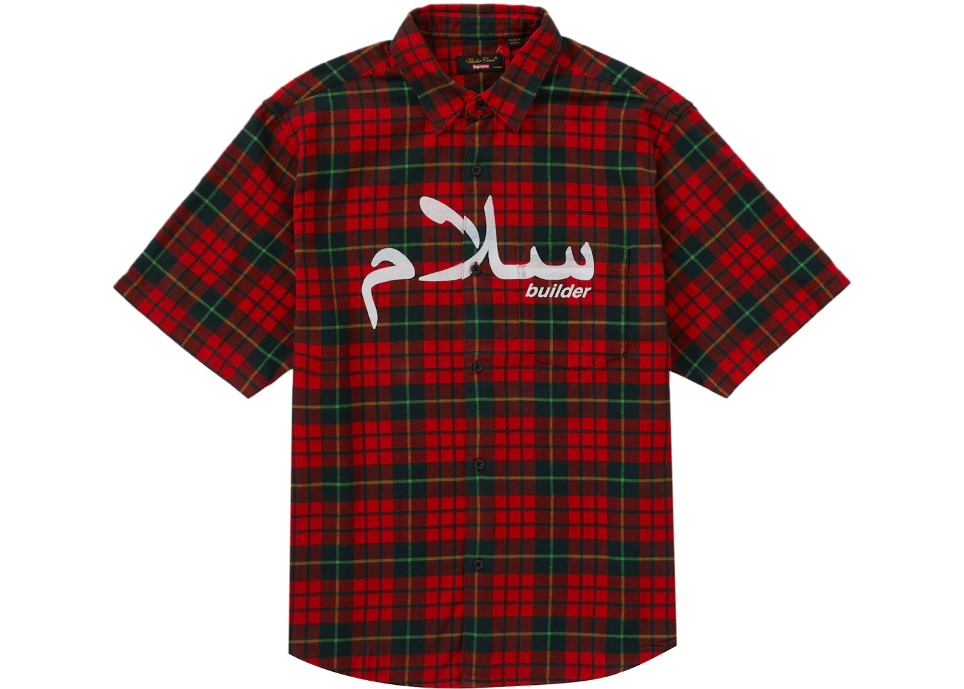 Supreme flannel red Clearance