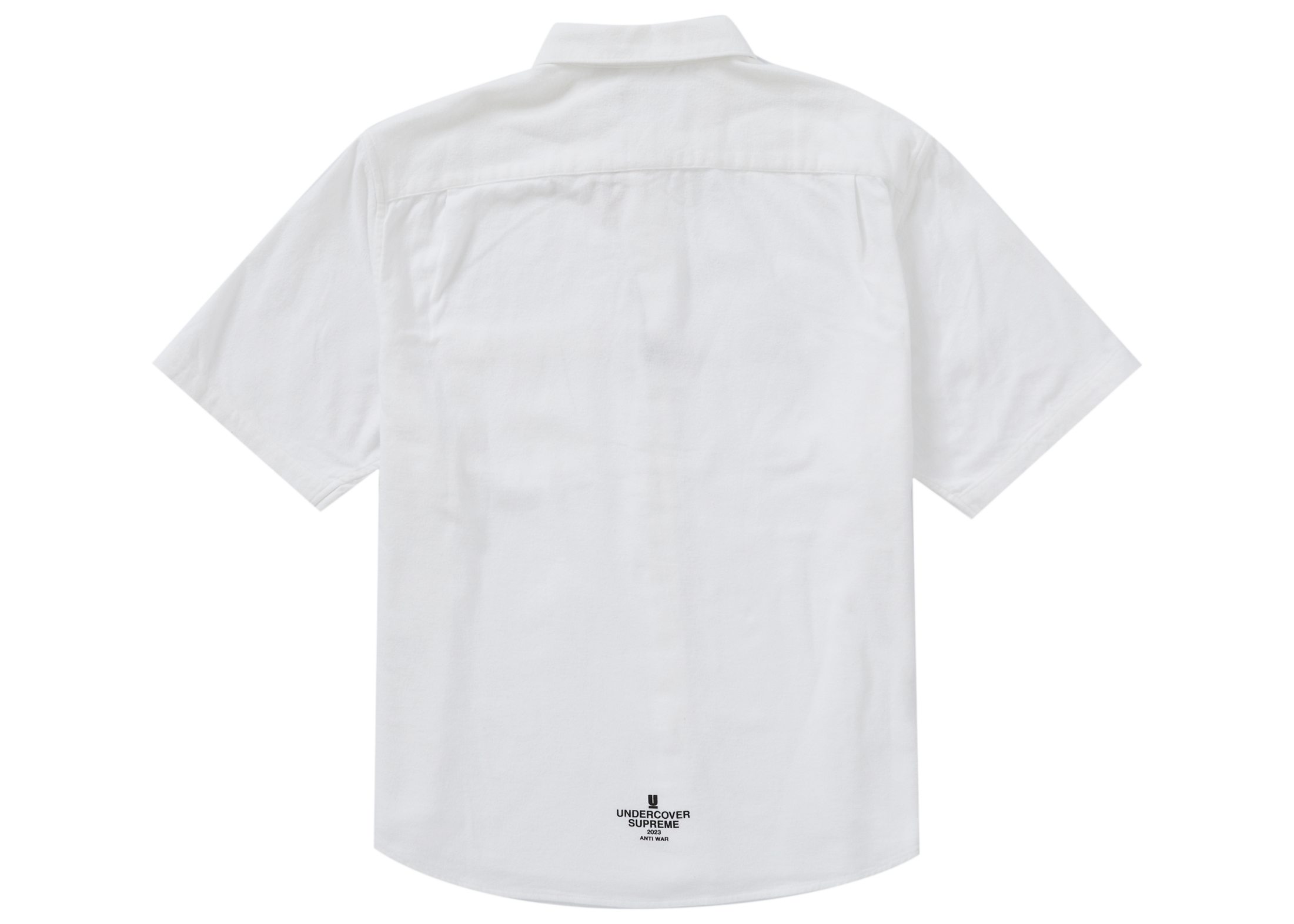 Supreme UNDERCOVER S/S Flannel Shirt White