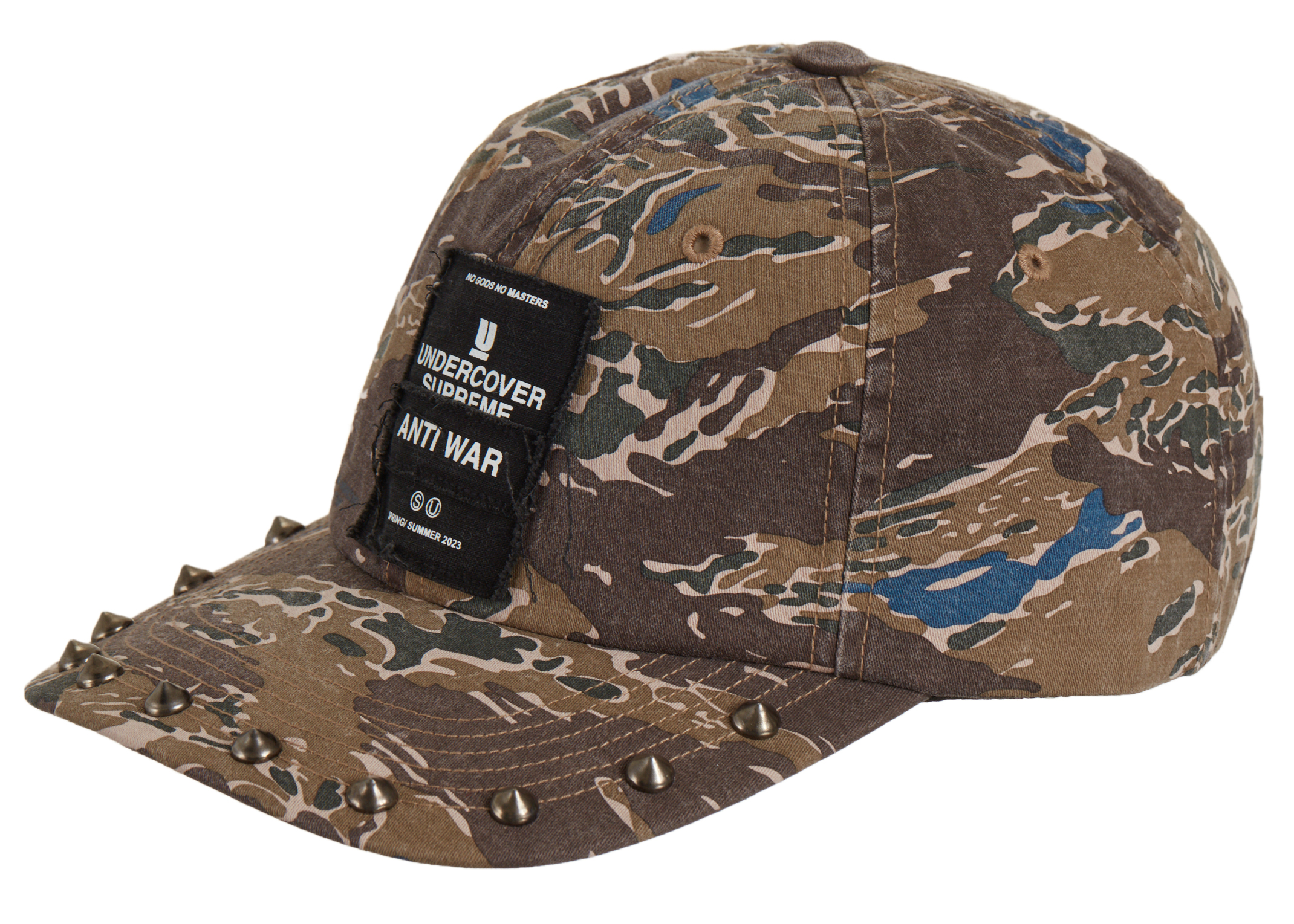 Supreme UNDERCOVER Studded 6-Panel Brown Camo