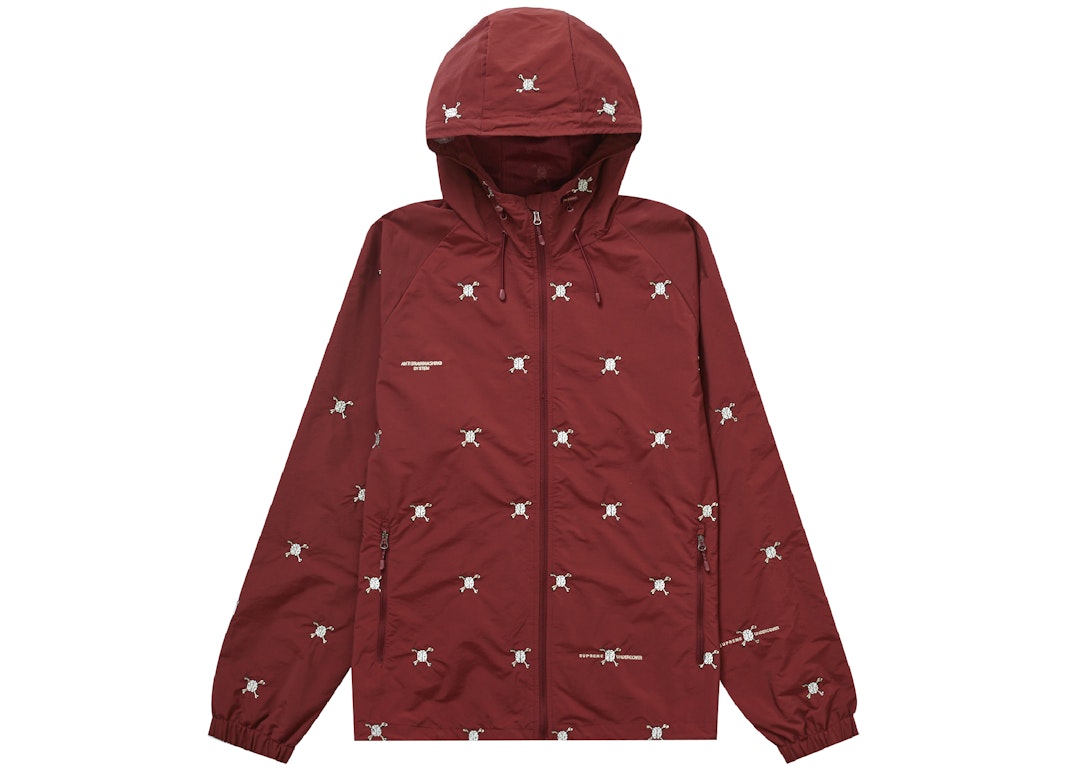 Pre-owned Supreme Undercover Track Jacket Burgundy