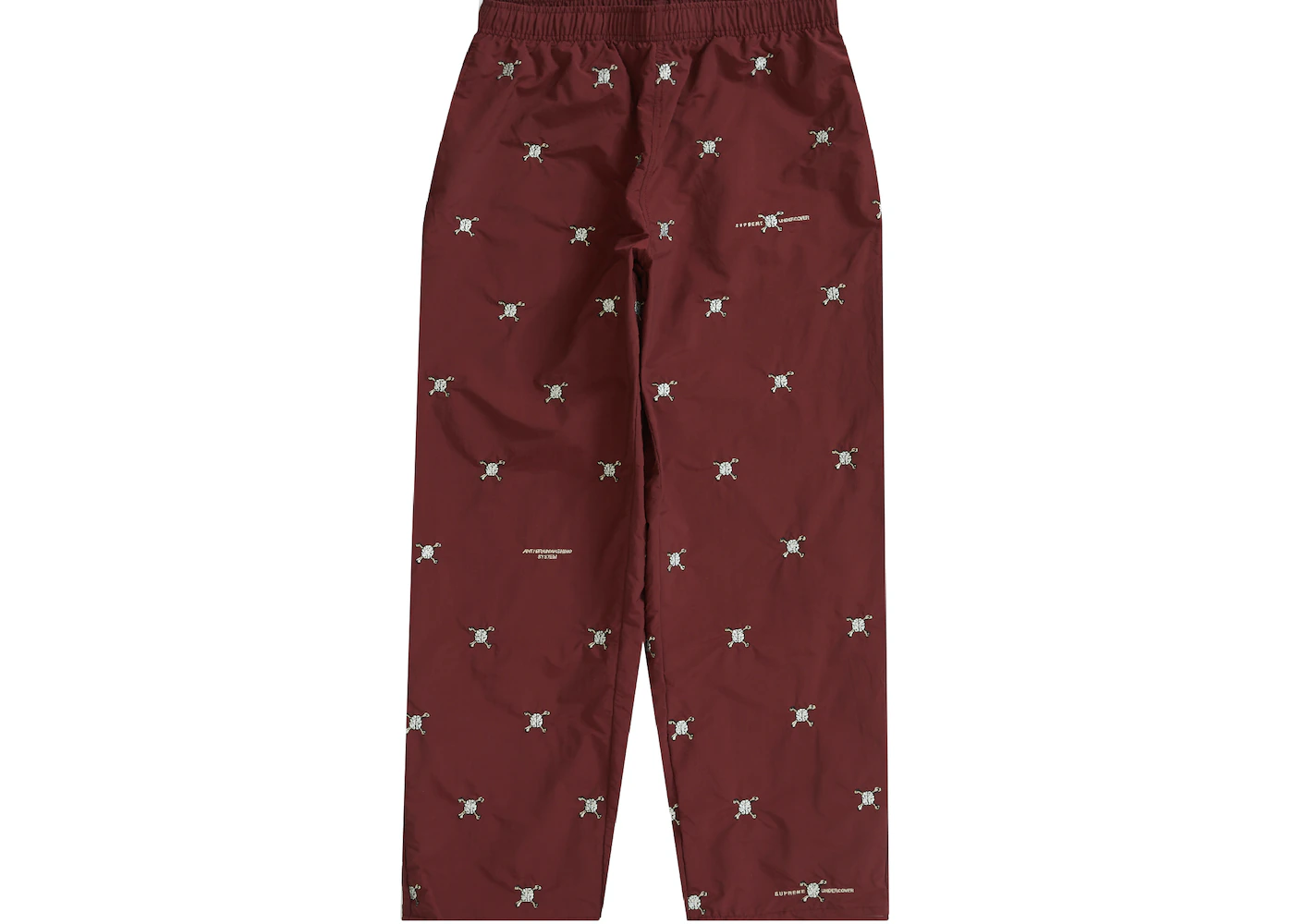 Supreme UNDERCOVER Track Pant Burgundy Men's - SS23 - US