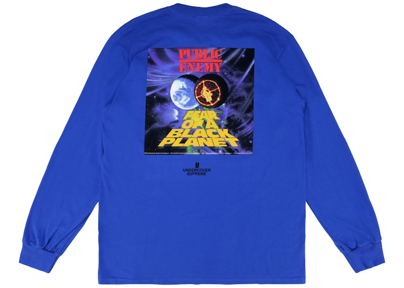 Supreme UNDERCOVER/Public Enemy Counterattack L/S Tee Royal