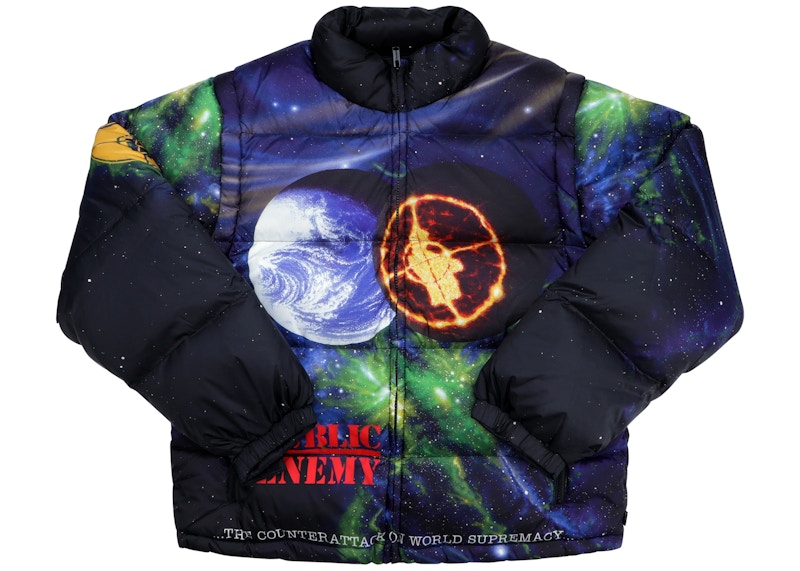 Supreme UNDERCOVER/Public Enemy Puffy Jacket Multi - SS18 Men's - US