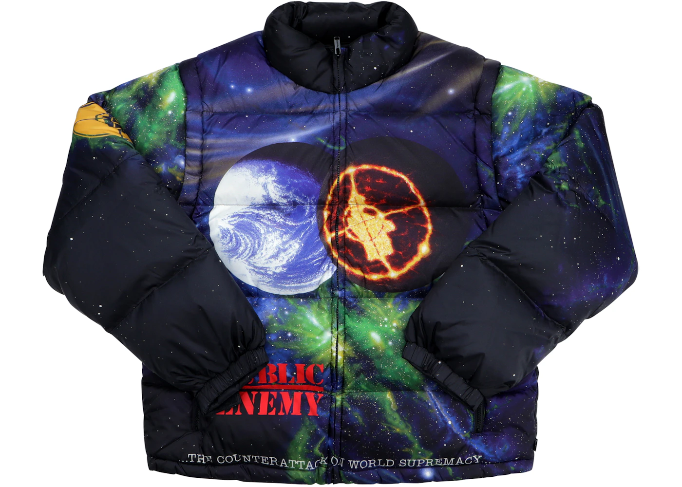 Supreme UNDERCOVER/Public Enemy Puffy Jacket Multi Men's SS18 US