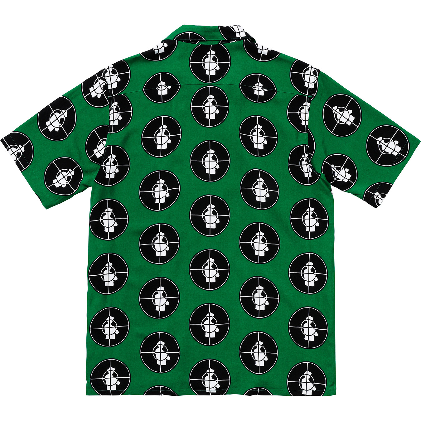 Supreme UNDERCOVER/Public Enemy Rayon Shirt Green Men's - SS18 - US