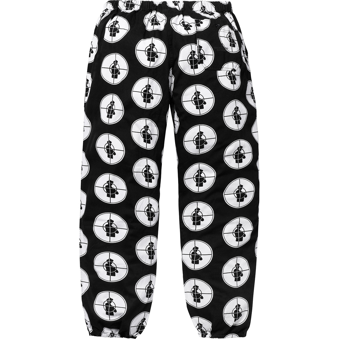 Supreme UNDERCOVER/Public Enemy Skate Pant Black Men's - SS18 - GB