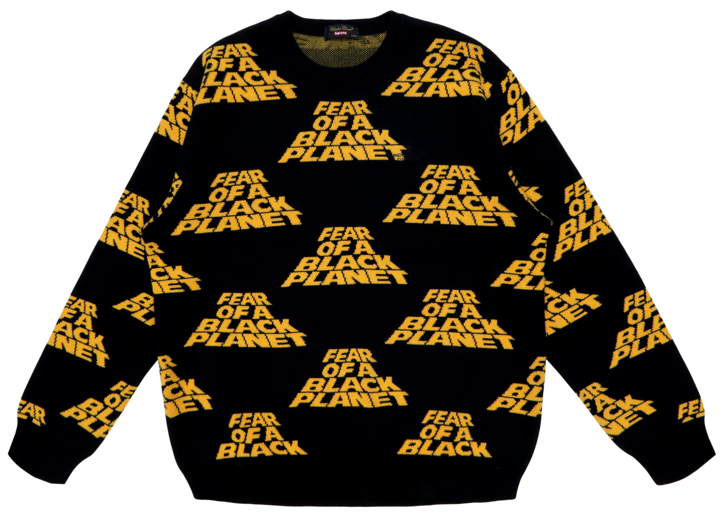 Supreme UNDERCOVER/Public Enemy Sweater Black