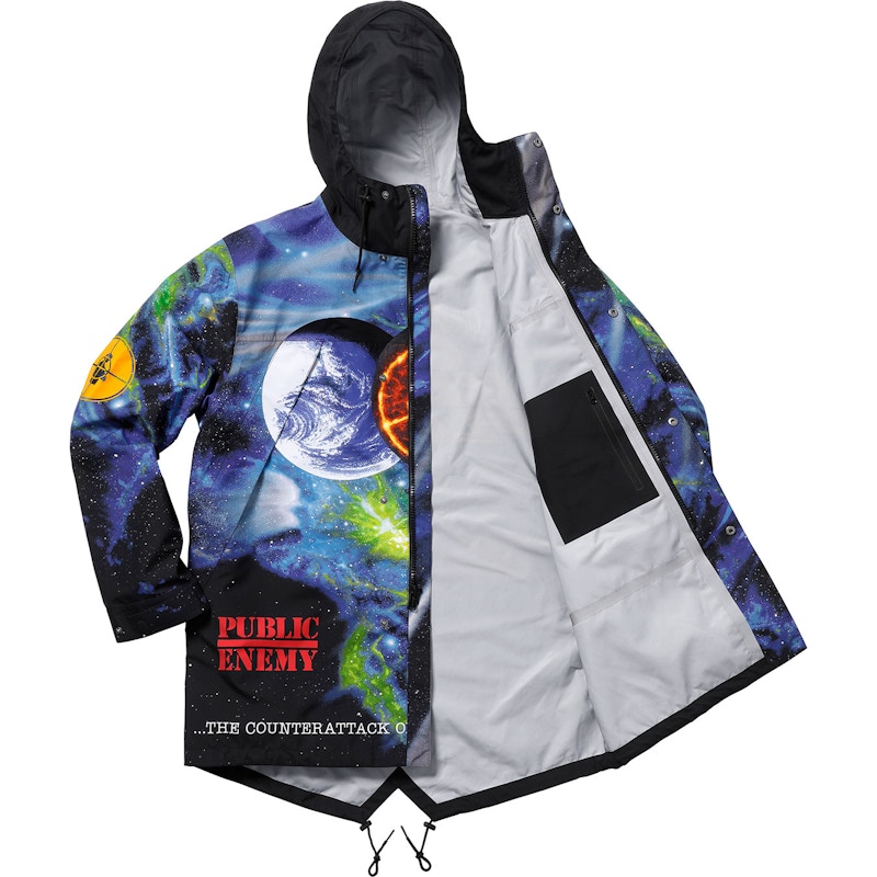 Supreme UNDERCOVER/Public Enemy Taped Seam Parka Multi メンズ ...