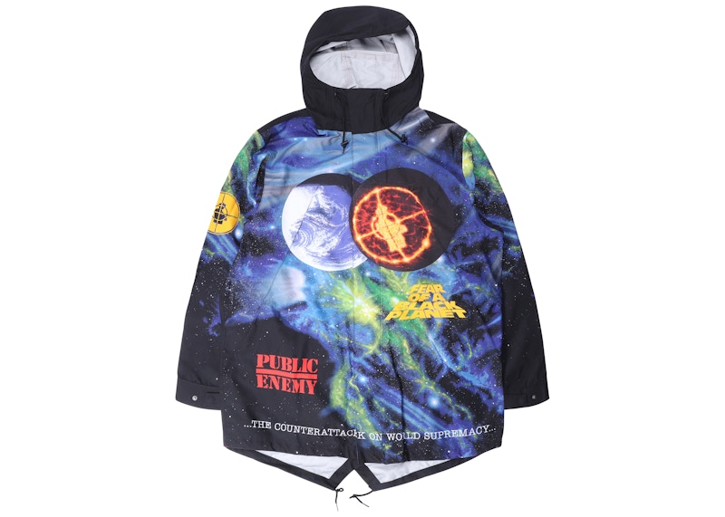 Supreme UNDERCOVER/Public Enemy Taped Seam Parka Multi - SS18 - US