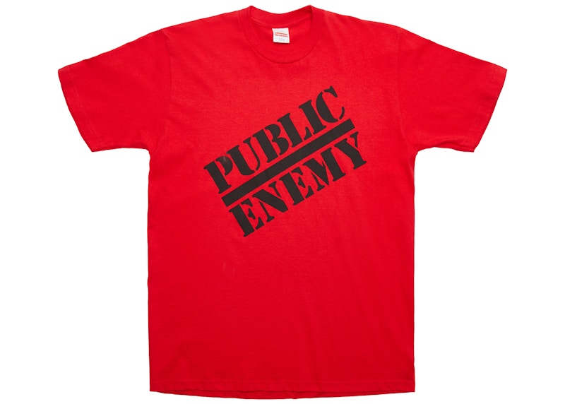 Supreme UNDERCOVER/Public Enemy Tee Red Men's - SS18 - US