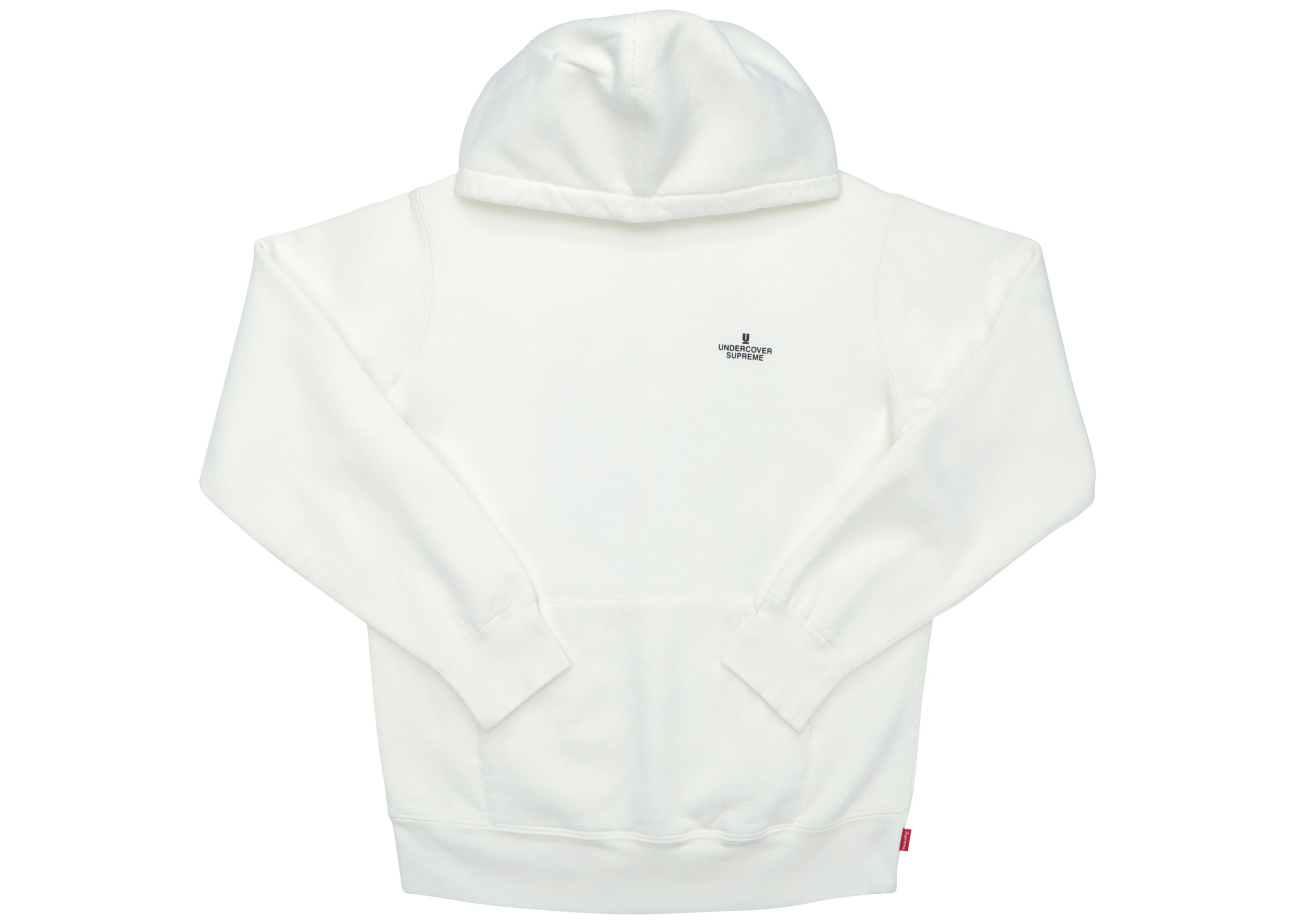 Supreme UNDERCOVER/Public Enemy Terrordome Hooded Sweatshirt White