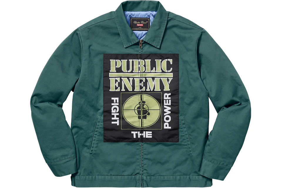 Supreme UNDERCOVER/Public Enemy Work Jacket Dusty Teal