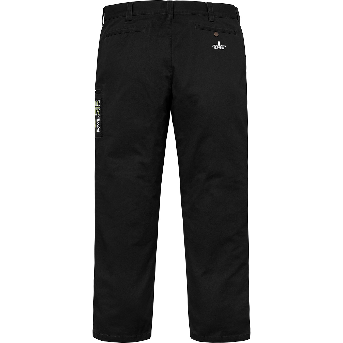 Supreme UNDERCOVER/Public Enemy Work Pant Black Men's - SS18 - US