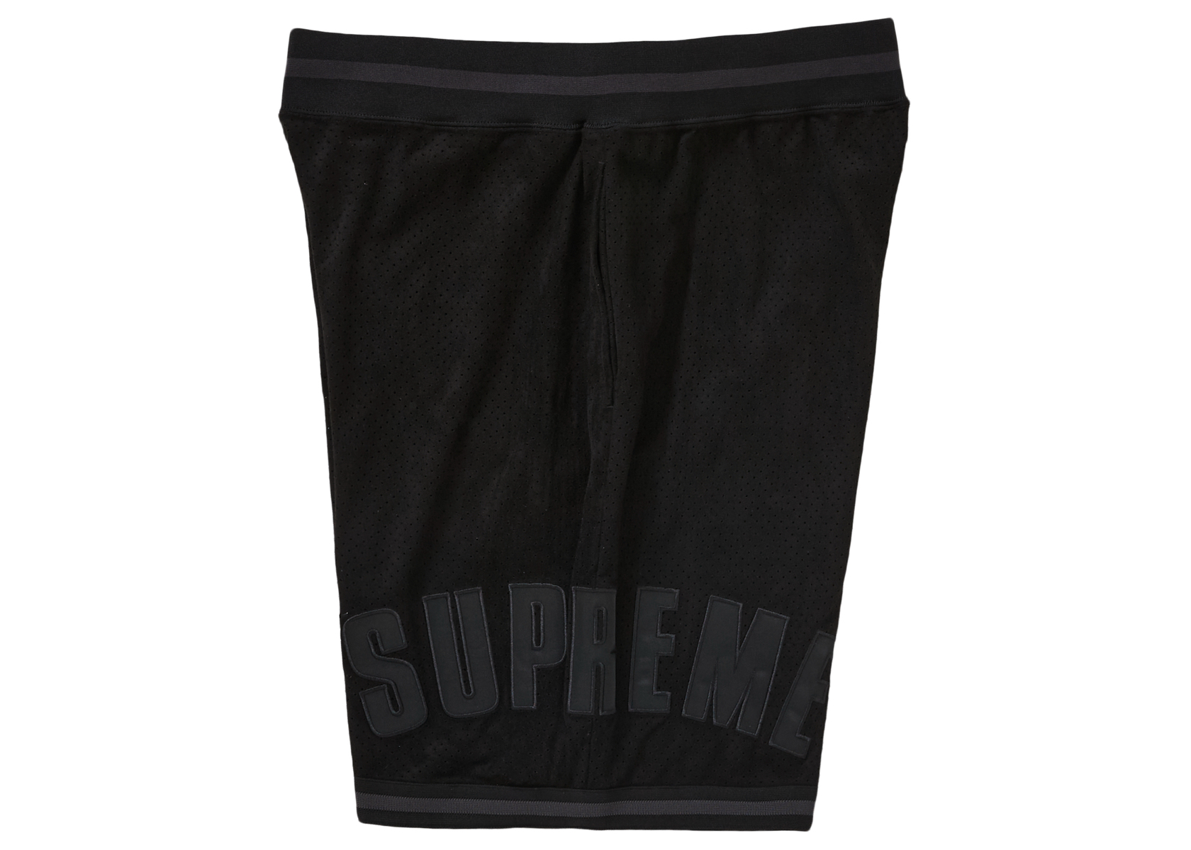 Supreme Ultrasuede Mesh Short Black