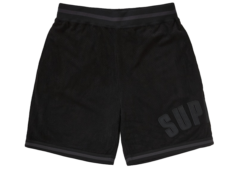 Supreme Ultrasuede Mesh Short Navy Men's - SS24 - US