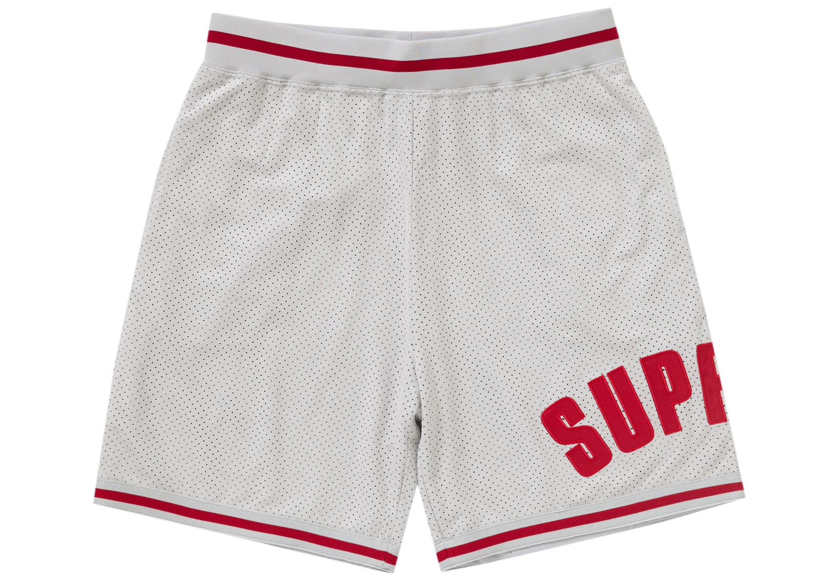 Supreme Ultrasuede Mesh Short Grey Men's - SS24 - US