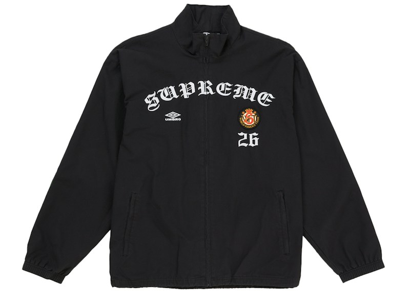 Supreme Umbro Cotton Ripstop Track Jacket (FW26) Black