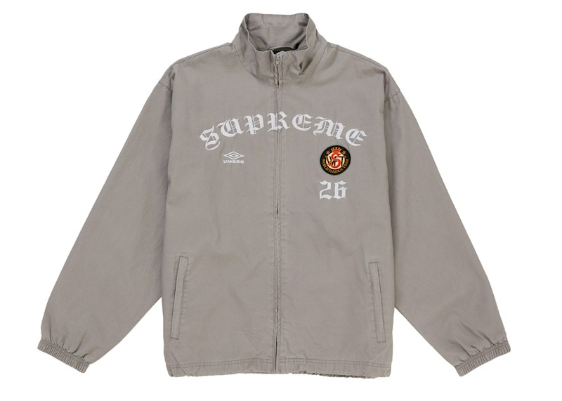 Supreme Umbro Cotton Ripstop Track Jacket (FW26) Light Brown