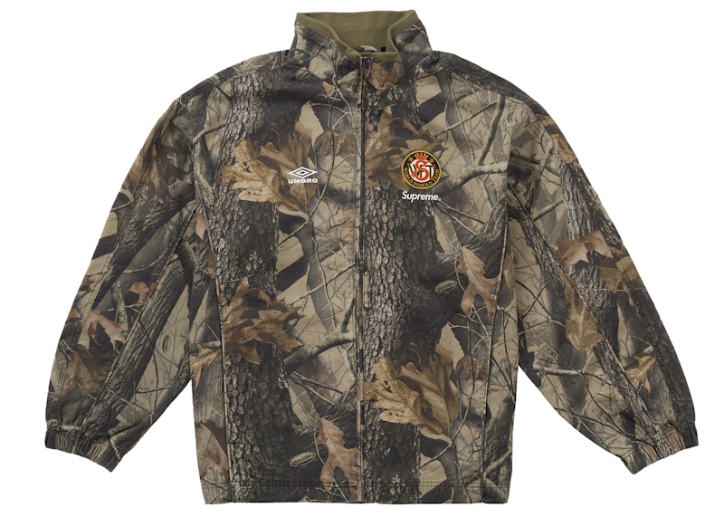 Supreme Umbro Cotton Ripstop Track Jacket (SS26) Realtree