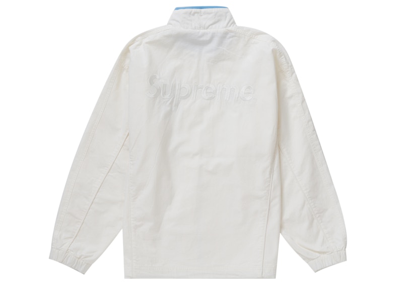 Supreme Umbro Cotton Ripstop Track Jacket White Men's - FW23 - US