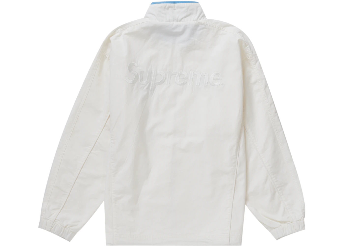 Supreme Umbro Cotton Ripstop Track Jacket White Men's - FW23 - US