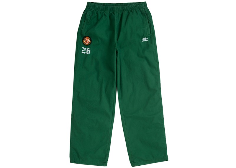 Supreme Umbro Cotton Ripstop Track Pant (FW26) Green