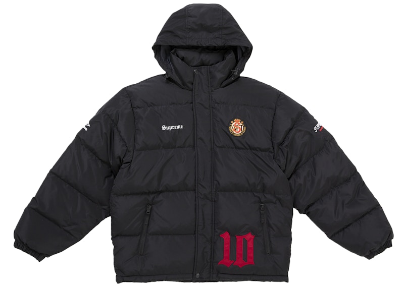 Supreme Umbro Down Puffer Jacket Black Men's - FW25 - US