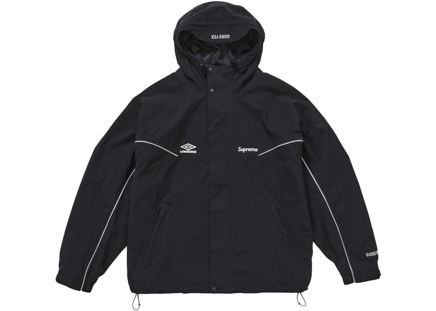 Supreme Umbro GORE-TEX Hooded Jacket Black Men's SS25 US
