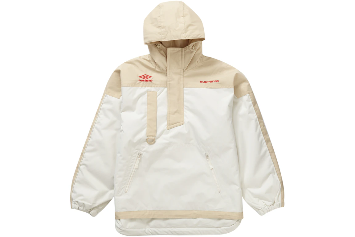 Supreme Umbro Hooded Anorak White - SS23 - DE
