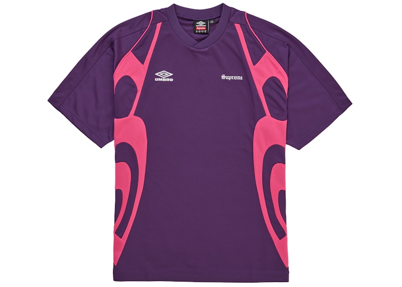 Supreme Umbro Old English Soccer Jersey Purple Men's - SS26 - US