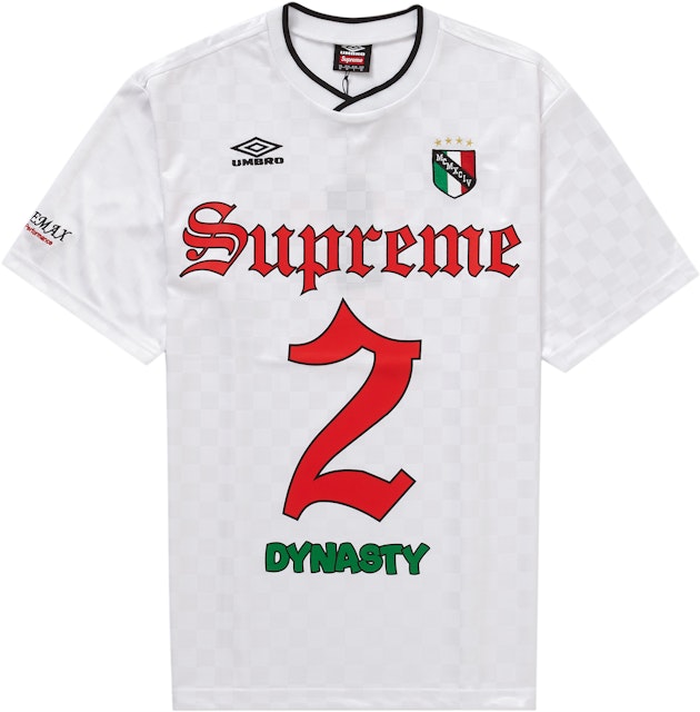 leider monteren grens Supreme Umbro Soccer Jersey White - SS22 Men's - US