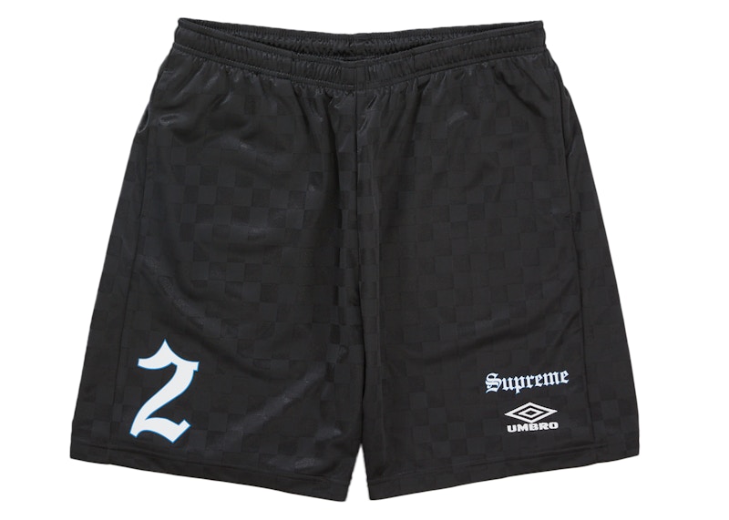 Supreme Umbro Soccer Short Black Men's - SS22 - US