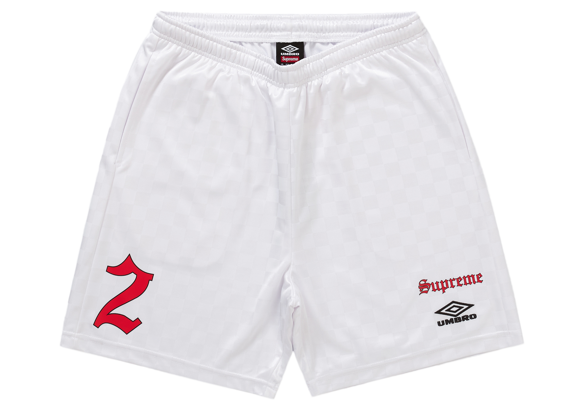 Supreme Umbro Soccer Short White - SS22 Men's - US
