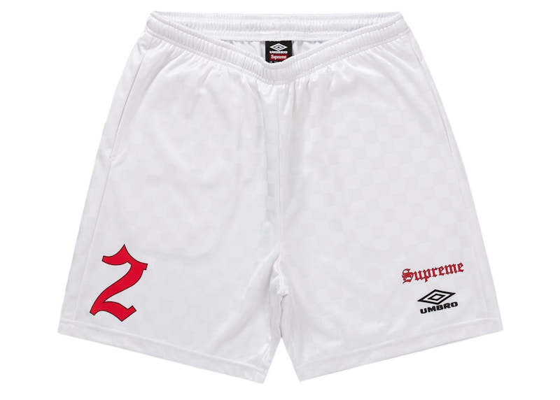 Supreme Umbro Soccer Short White メンズ - SS22 - JP