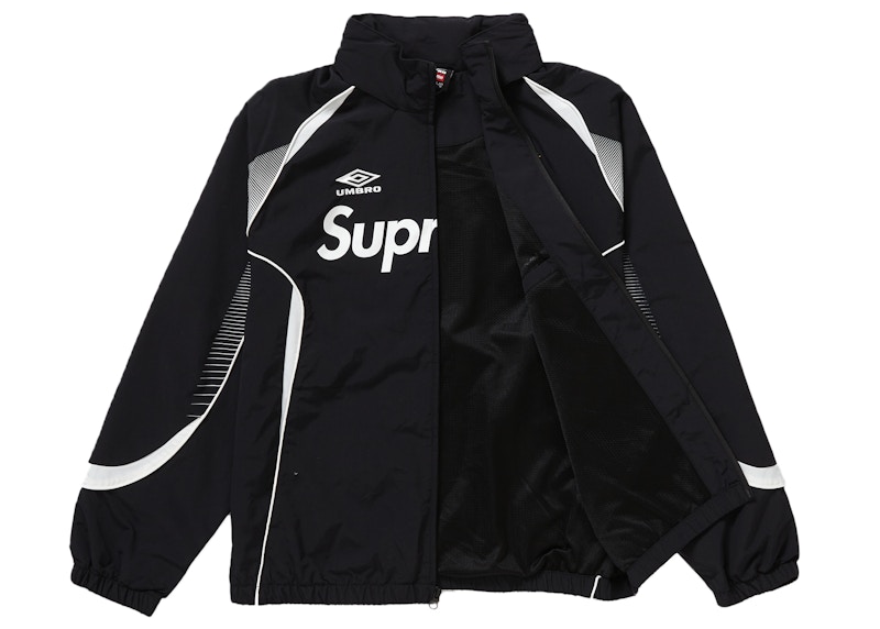 Supreme Umbro Track Jacket Black Men's - SS22 - US