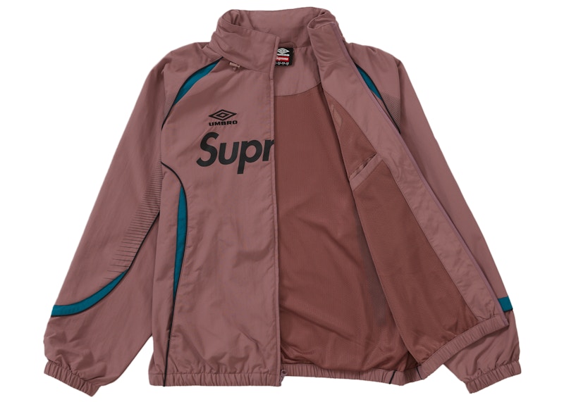 Supreme Umbro Track Jacket Dusty Plum Men's - SS22 - GB