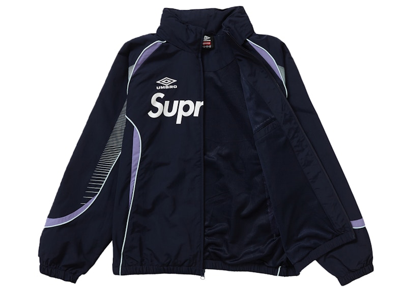 Supreme Umbro Track Jacket Navy Men's - SS22 - US