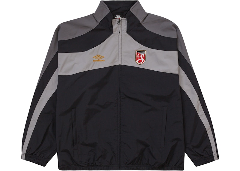 Supreme Umbro Track Jacket Grey S - ナイロンジャケット