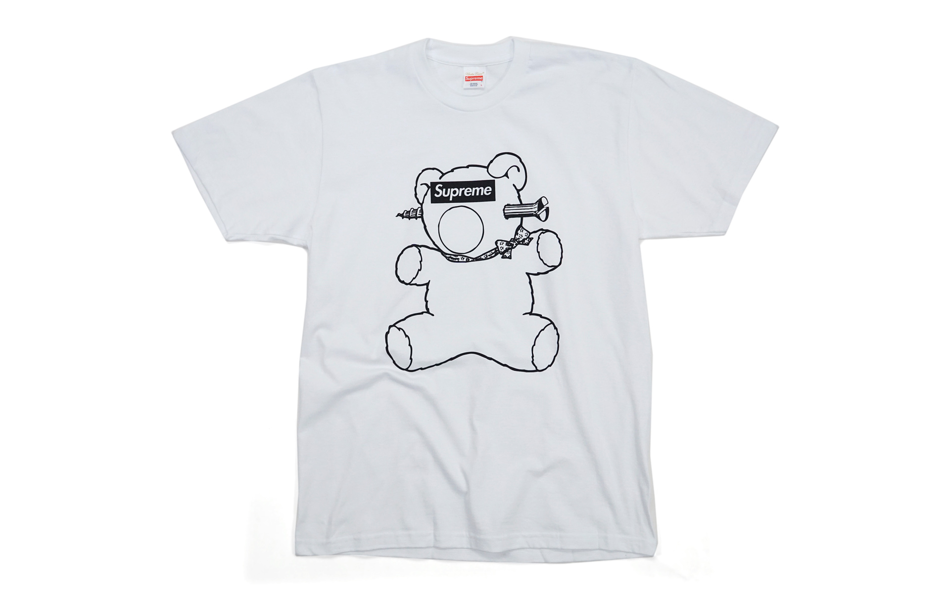 lv supreme t shirt bear